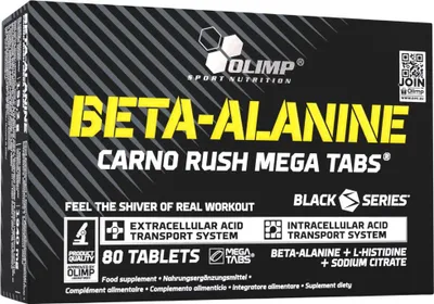 Produktbild von Olimp Beta-Alanine Carno Rush - 80 Mega Tabs