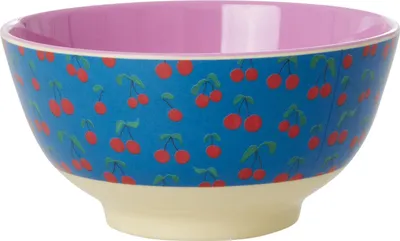 Immagine prodotto di RICE Ciotola (Bowl) in Melamina - Stampa "Cherry Love" Medium