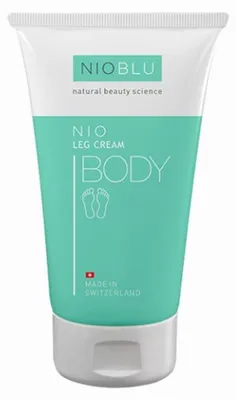 Produktbild von NIOBLU Nio Bein Creme – Pflege für müde & schwere Beine – Erfrischende Beinpflege