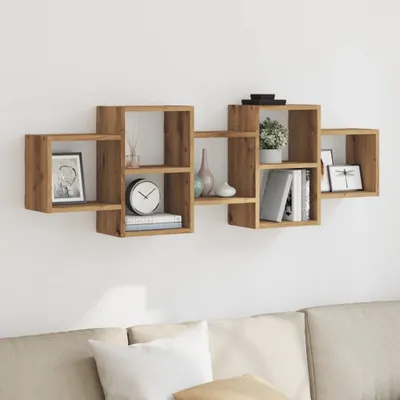Produktbild von "im  " Wandregal Artisan-Eiche 129x18x42 cm Holzwerkstoff - Wandregale CC23895