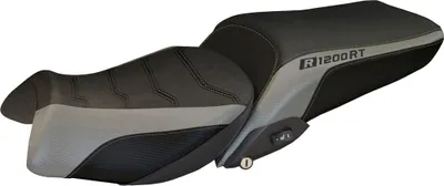 Immagine prodotto di Rivestimento copri sella Olbia 1 Comfort 3GR con logo per BMW r 1200 rt