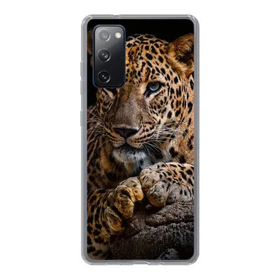 Produktbild von MuchoWow® Handyhülle Schutzhülle Hülle für Samsung Galaxy S20 FE Wildtiere - Panther - Porträt - Schwarz - Tiere Silikon Softcase Handy Hülle - Abdeckung