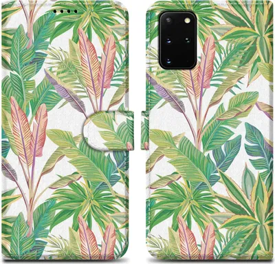 Produktbild von Cadorabo Schutzhülle für Samsung Galaxy S20 PLUS Hülle Design Grüner Regenwald No.8 Handyhülle Schutzhülle Etui