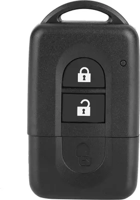 Produktbild von 2-Tasten-ABS-Fernbedienung für Autos, Klappschlüsselanhänger, Smart Cover-Hülle, passend für Nissan