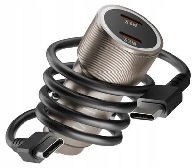 Obrázek produktu pro Rychlá autonabíječka Vidvie s USB-C, výkon 33 W + kabel USB-C