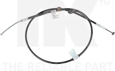 Produktbild von Handbremsseil für Feststellbremse, Länge 1: 1653 mm, Länge 2: 1427 mm