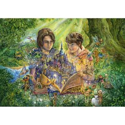 Immagine prodotto di Puzzle GRAFIKA Il libro magico delle fiabe 2000 pezzi