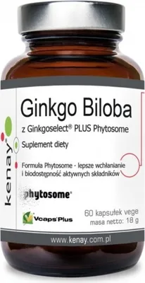 Produktbild von Kenay Ginkgo Biloba 60 k