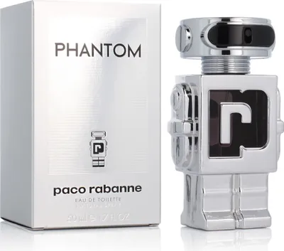Obrázok produktu pre Rabanne Phantom, Muži, 50 ml, Doplňovacia fľaša, Sprej, ALCOHOL DENAT., PARFUM (FRAGRANCE), AQUA (WATER), LIMONENE, LINALOOL, COUMARIN, BUTYL..., Francúzsko