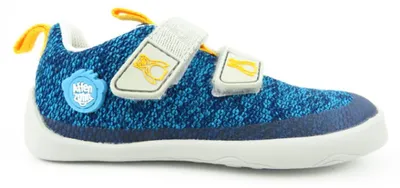 Produktbild von Affenzahn Knit Happy Penguin Klettschuh Blau : 27
