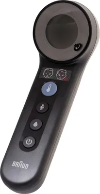 Produktbild von Braun BNT400B No touch + touch Thermometer mit Age Precision PositionCheck, duale Technologie, sicher, hygienisch, schnell, klinisch genau, einfach zu bedienen, für alle Altersgruppen (BNT400B)
