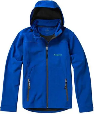 Produktbild von Elevate 39311 | Herren Langley Softshell Jacket - Farbe: Blue - Größe: L