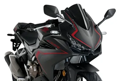 Produktbild von PUIG 3613N Z-Racing Scheibe passend fuer HONDA CBR500R Schwarz