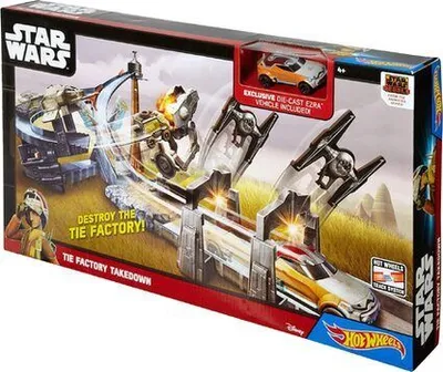 Image de Mattel HWS Star Wars Trackset Noir.
