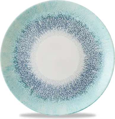 Produktbild von Churchill Studio Prints Fusion Blue Coupé-Teller, 217 mm, (12 Stück)
