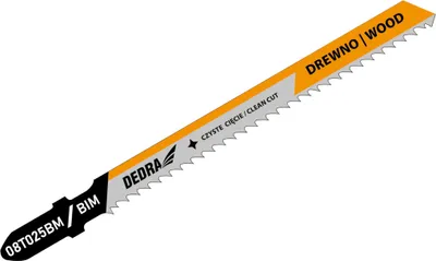 Immagine prodotto di Lame per seghetto alternativo 100/75 mm, piastre, BIM, tipo T, 2 pezzi.