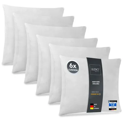 Produktbild von Set aus 6 Waschbaren Kissenfüllungen 40x40 cm