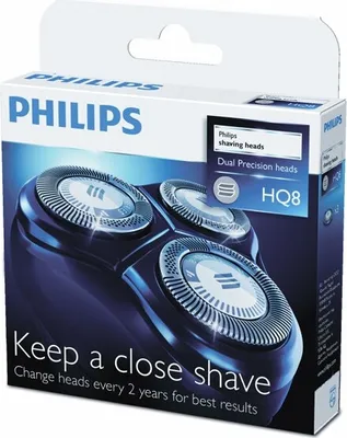 Produktbild von Philips Scherköpfe HQ8/50, 3 Kopf/Köpfe, HQ7100, HQ7140, HQ7160, HQ7180, HQ7200, HQ7240, HQ7290, HQ7742, HQ7760, HQ7762, HQ7780, HQ7782,...