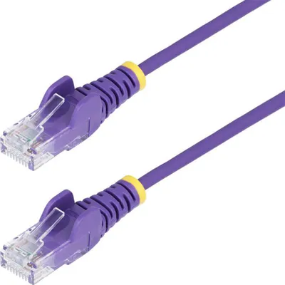 Obrázek produktu pro StarTech.com N6PAT15MPLS, 15 m, Cat6, U/UTP (UTP), RJ-45, RJ-45, Purpurová