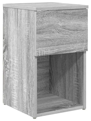 Immagine prodotto di Armadietto per letto Grigio Sonoma 29 x 31,5 x 49 cm
