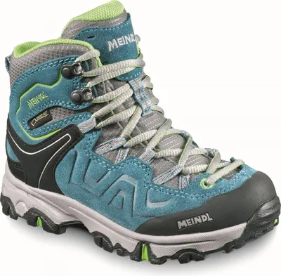 Produktbild von Meindl Kinder Litepeak Junior GTX Wanderschuh petrol/gelb 33