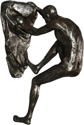 Produktbild von Wandskulptur aus Kunstharz für Zuhause und Büro, zum Klettern, einzigartiges Geschenk