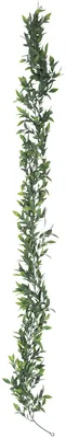 Produktbild von Weidenblatt-Girlande 180 cm Tischdeko grün - Einheitsgröße