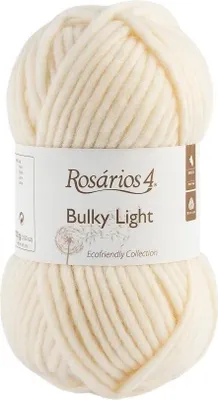 Obrázok produktu pre Rosários 4 Bulky Light 101 Pearl Pletacia priadza
