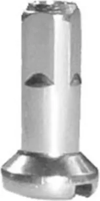 Produktbild von 350 Stück cnSpoke Speichennippel 14mm hoch Alu Silber 2 mm Nippelgewinde
