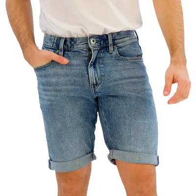 Image de G-star Mosa, jean court, bleu, pour homme, taille 34, couleur bleu