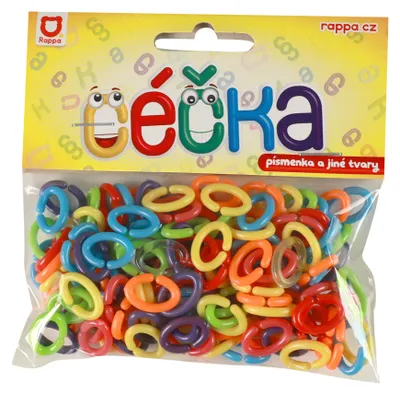 Obrázek produktu pro Malá plastová písmena Retro 150 ks