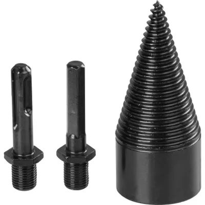 Zdjęcie produktu dla Trzpień rozłupujący 42 mm z adapterami HEX i SDS+ STREND