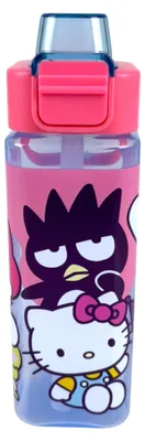 Produktbild von Hello Kitty Trinkflasche 500 ml -  Kinderflasche mit Tragegriff & Klappdeckel