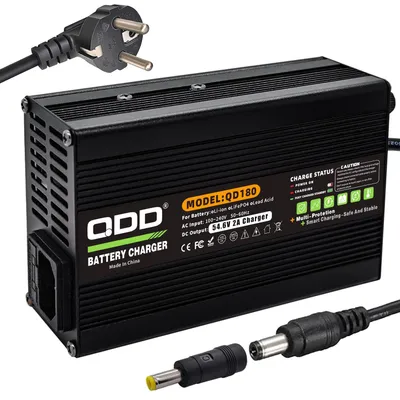 Produktbild von Ladegerät 54,6 V, 2 A für 48 V Lithium-Akkus