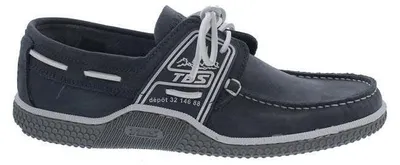 Produktbild von TBS Segelschuh Globek D8G41, Nubukleder, Dunkelgrau 45