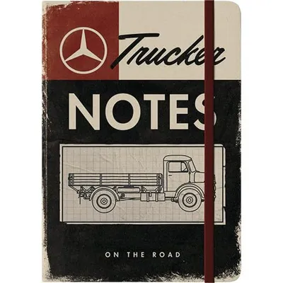 Produktbild von Nostalgic-Art - Notizbuch - Daimler Truck - Trucker Notes