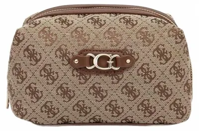 Productafbeelding van GUESS PW7586 P6490 SAMANTHA, toilettas, smal, bruin