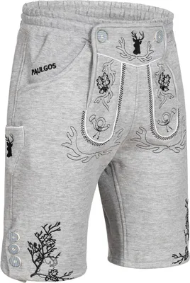 Produktbild von PAULGOS Herren Trachten Jogginghose - Design Trachten Lederhose - JOK3 - in 3 Farben erhältlich - Größe S - 5XL