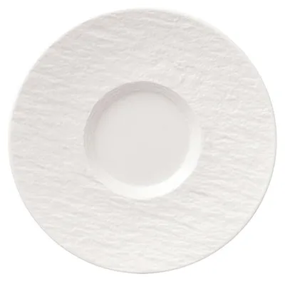Imagen del producto de Villeroy & Boch, juego de 6 piezas "Manufacture Rock" en blanco, platillos para café, porcelana premium, color blanco, referencia 1042401310