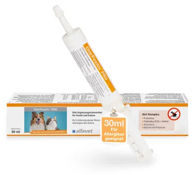 Productafbeelding van Diarpositiv: Vloeibaar voedingssupplement voor honden en katten, 30 ml