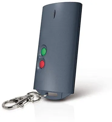 Produktbild von SATEL T-2 2-Kanal-Funkhandsender mit KEELOQ und 12-V-Batterie