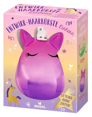 Produktbild von Entwirr-Haarbürsten Einhorn & Katze