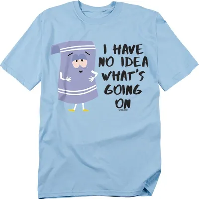 Image de South Park - T-shirt "No Idea" pour homme/femme unie TV20608 (M) (Bleu clair)