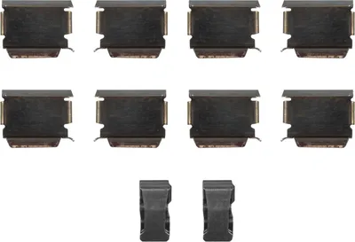 Image de Jeu d'accessoires, garniture de frein à disque FEBI 181898