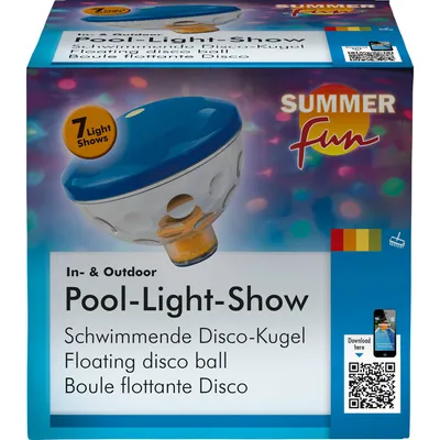 Produktbild von Summer Fun 502010201, Pool-Beleuchtung, Blau, Transparent, PVC, Eingebauter Pool, Rund, LED