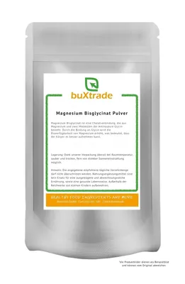 Produktbild von Magnesiumbisglycinat Pulver 500g | Pulver | Bisglycinat | Magnesium