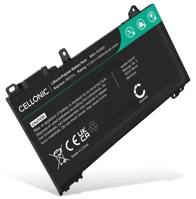 Produktbild von CELLONIC 1x Akku für Notebook Kompatibel mit HP ProBook 450 Gen 6, ProBook 440 Gen 6, ProBook 430 G6, RE03XL - (3500mAh, 11.55V)