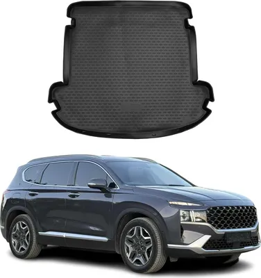 Produktbild von OMAC Kofferraumwanne Schwarz TPE für HYUNDAI Santa Fé IV (TM)