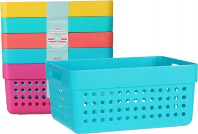 Immagine prodotto di Set di 5 cestini portaoggetti 1250 ml