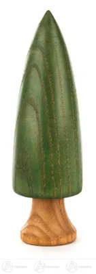 Produktbild von Baum grün mit Stamm (12,5cm) von Dregeno Seiffen
